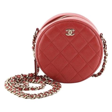 caviar quilted chanel bag|2019 CC Quilted Caviar Round Clutch With Chain crossbody bag.